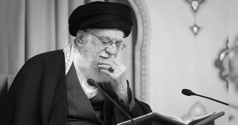 Portrait of Ayatollah Ali Khamenei, Iran’s Supreme Leader